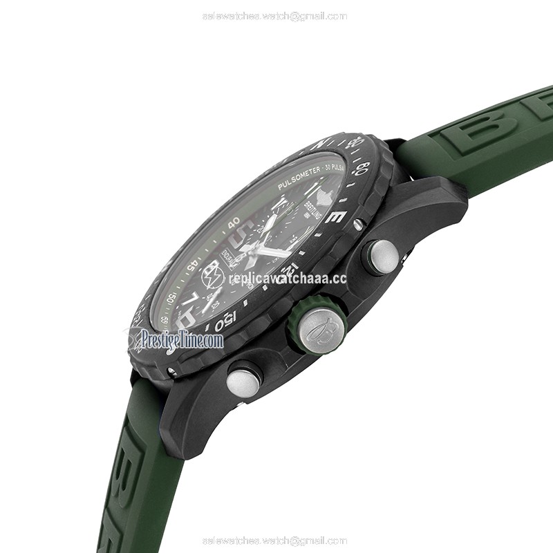 x82310d31b1s1 Green Breitling Endurance Pro Quartz 44mm Mens Watch 1 x82310d31b1s1 Green Breitling Endurance Pro Quartz 44mm Mens Watch 1