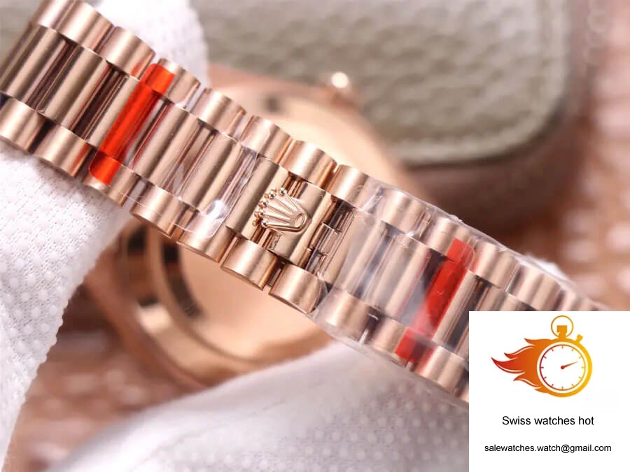 Rolex Day Date M228345RBR-0010 EW Factory Rose Gold 10 Rolex Day Date M228345RBR-0010 EW Factory Rose Gold 10