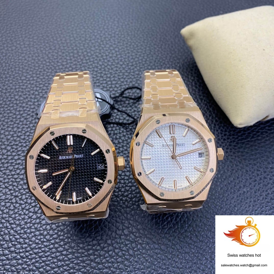 Audemars Piguet Royal Oak 15500 ZF Factory Rose Gold Version White Dial 10 Audemars Piguet Royal Oak 15500 ZF Factory Rose Gold Version White Dial 10
