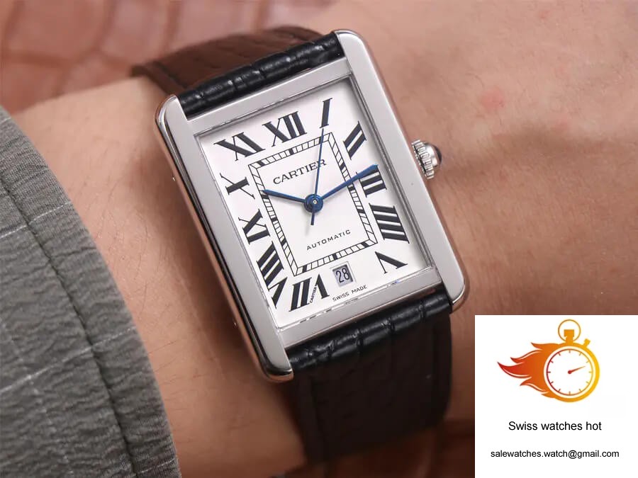 Cartier Tank WSTA0029 V9 Factory Stainless Steel 10 Cartier Tank WSTA0029 V9 Factory Stainless Steel 10