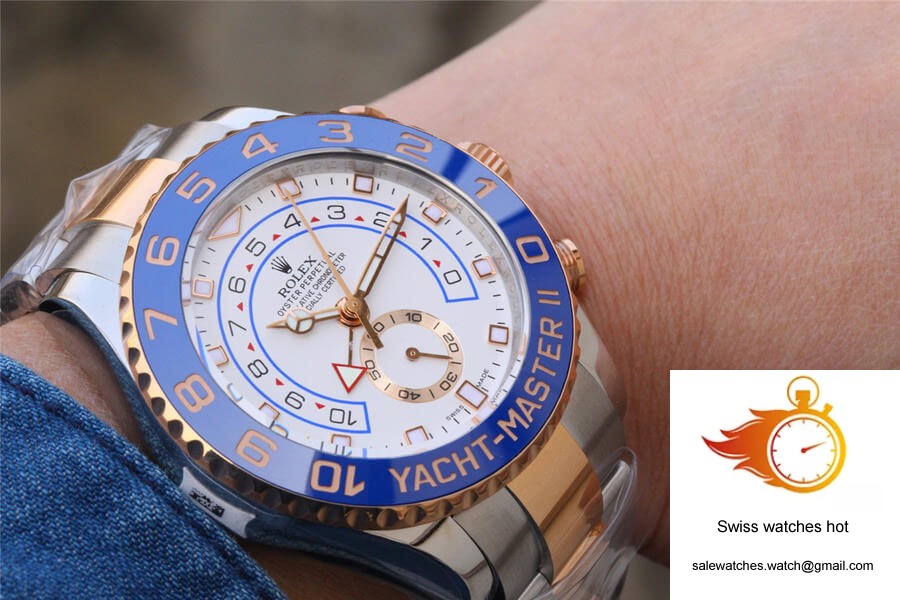 Rolex Yacht-Master M116681-0002 JF Factory White Dial 10 Rolex Yacht-Master M116681-0002 JF Factory White Dial 10