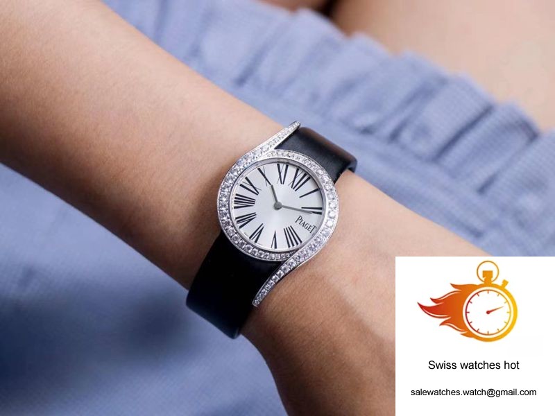 Piaget Limelight Gala Quartz Watch G0A42150 ZF Factory White Gold Diamond 10 Piaget Limelight Gala Quartz Watch G0A42150 ZF Factory White Gold Diamond 10