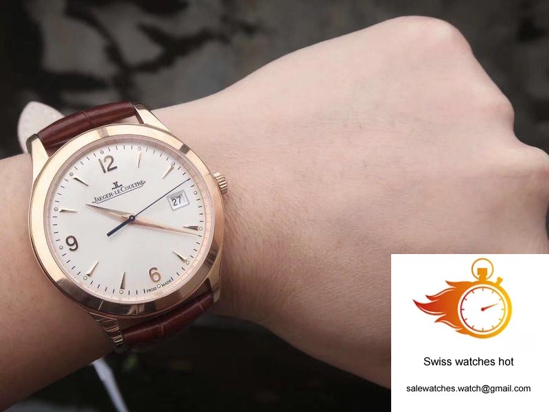 Jaeger LeCoultre Master Control Date Q1542520 ZF Factory 18K Rose Gold White Dial 10 Jaeger LeCoultre Master Control Date Q1542520 ZF Factory 18K Rose Gold White Dial 10