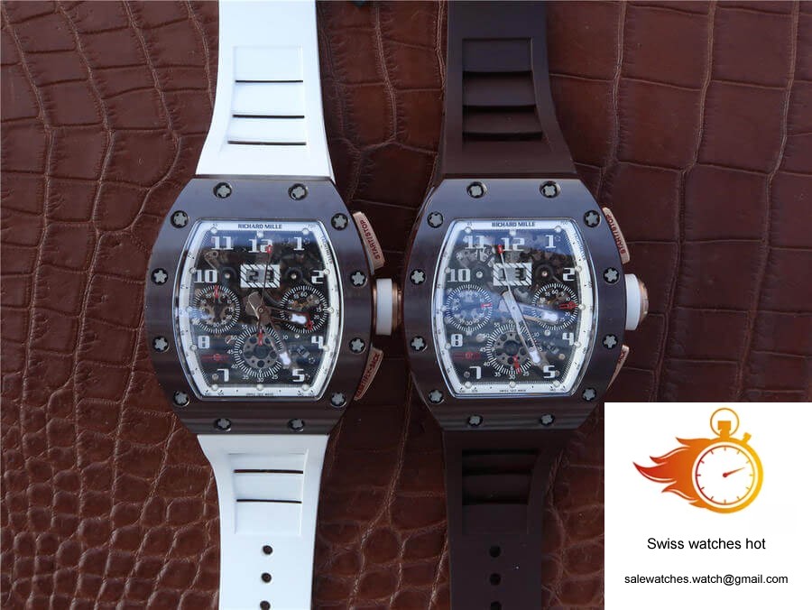 Richard Mille RM011 KV Factory Brown Ceramic Case 10 Richard Mille RM011 KV Factory Brown Ceramic Case 10