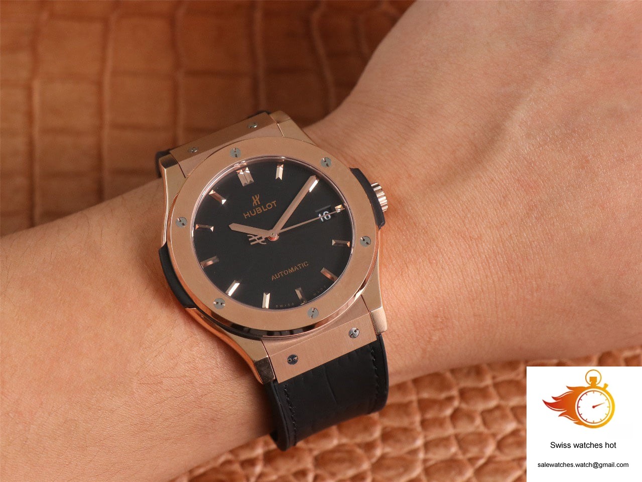 Hublot Classic Fusion 511.OX.1181.LR WWF Factory Rose Gold Black Dial 10 Hublot Classic Fusion 511.OX.1181.LR WWF Factory Rose Gold Black Dial 10