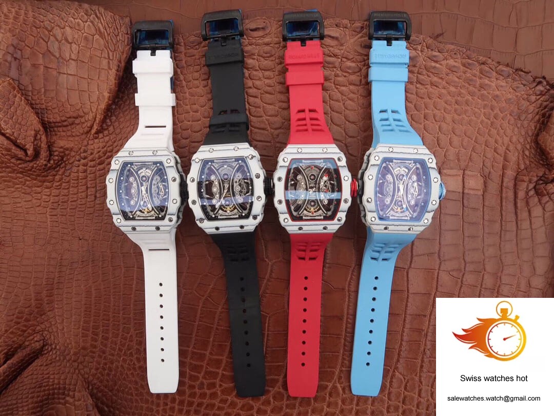 Richard Mille RM53-01 KV Factory White TPT Carbon Fiber Skeleton Dial 10 Richard Mille RM53-01 KV Factory White TPT Carbon Fiber Skeleton Dial 10
