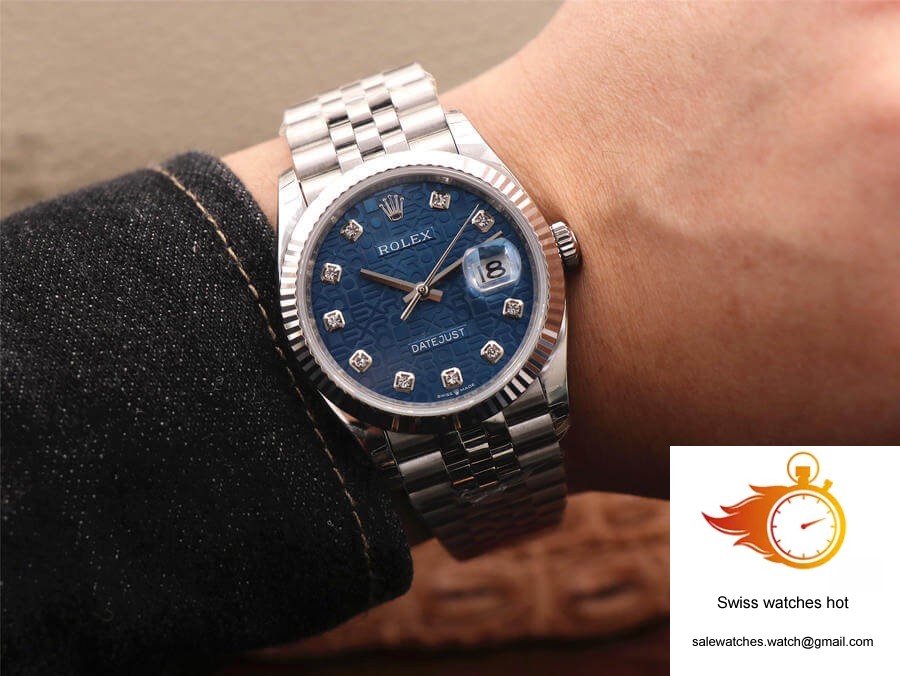 Rolex Datejust M126234-0011 36MM EW Factory Diamond-Studded Blue Dial 10 Rolex Datejust M126234-0011 36MM EW Factory Diamond-Studded Blue Dial 10
