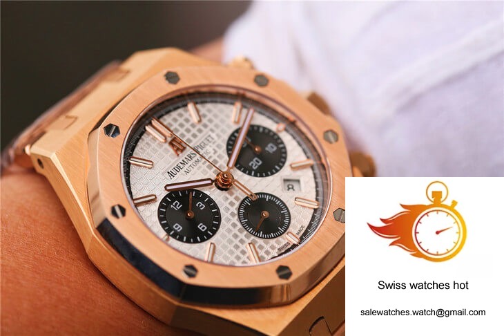 Audemars Piguet Royal Oak 26331 OM Factory Rose Gold White Dial 10 Audemars Piguet Royal Oak 26331 OM Factory Rose Gold White Dial 10