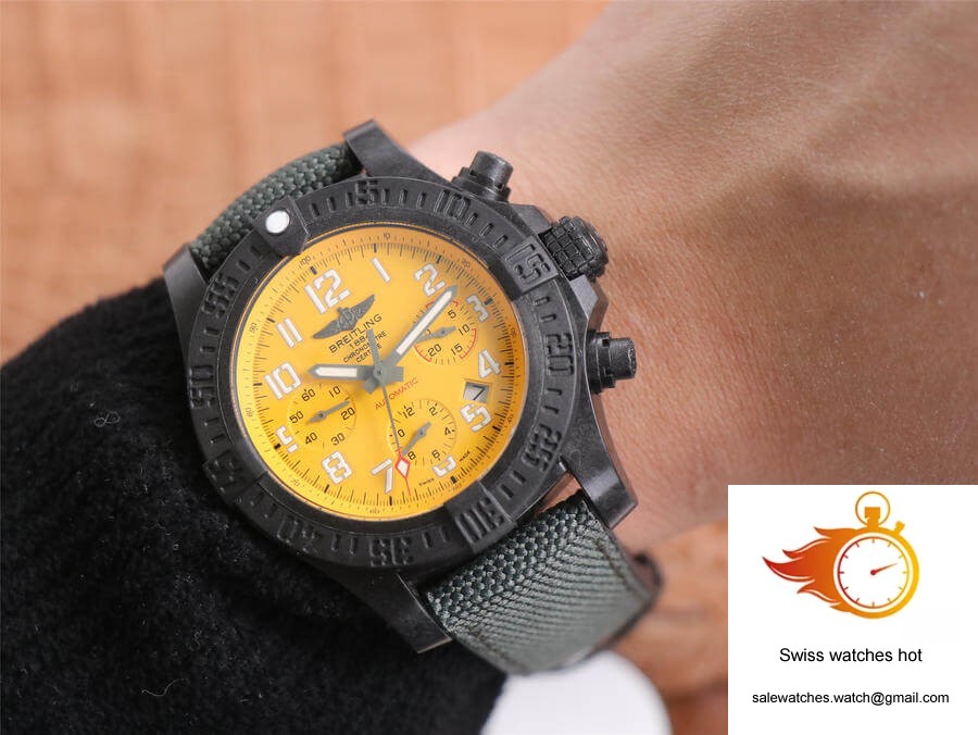 Breitling Avenger Hurricane 12H XB0180E41I1W1 GF Factory V2 Yellow Dial 10 Breitling Avenger Hurricane 12H XB0180E41I1W1 GF Factory V2 Yellow Dial 10