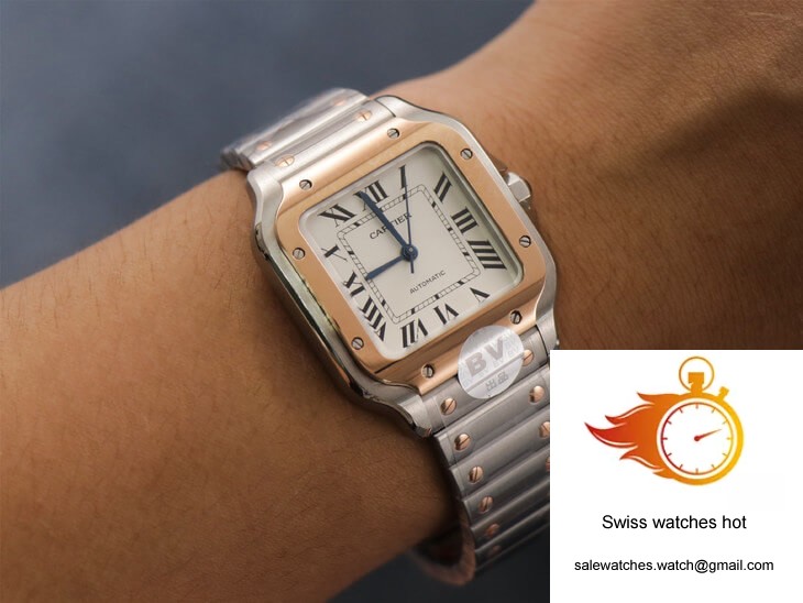 Cartier De Santos W2SA0007 BV Factory White Dial 10 Cartier De Santos W2SA0007 BV Factory White Dial 10