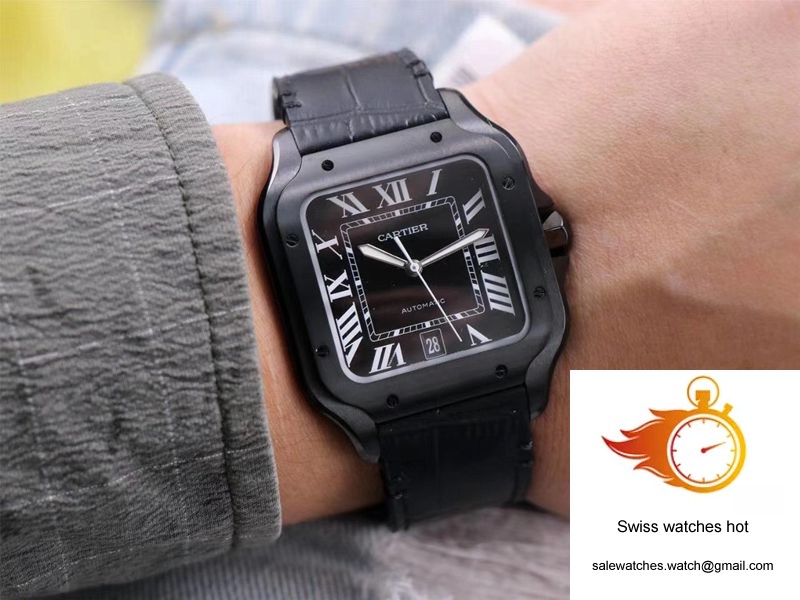 Cartier Santos WSSA0039 V6 Factory Carbon Plating 10 Cartier Santos WSSA0039 V6 Factory Carbon Plating 10