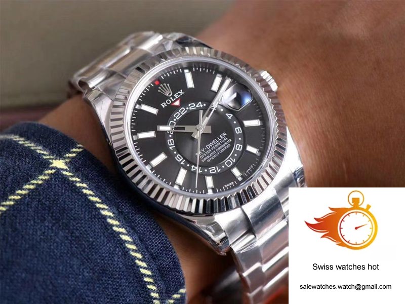 Rolex Sky Dweller M326934-0005 Noob Factory Black Dial 10 Rolex Sky Dweller M326934-0005 Noob Factory Black Dial 10