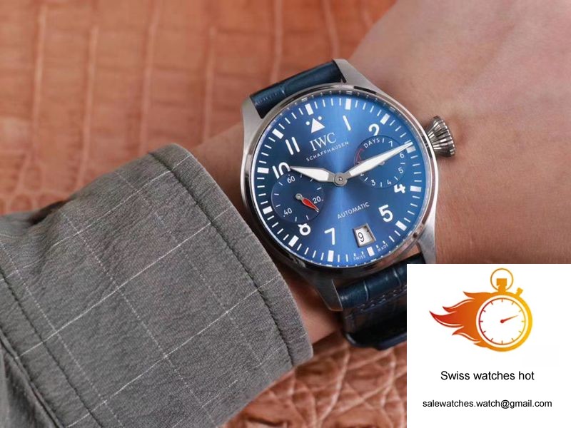 IWC Big Pilot IW501008 Boutique London Edition ZF Factory Blue Dial 10 IWC Big Pilot IW501008 Boutique London Edition ZF Factory Blue Dial 10