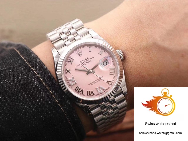 Rolex Datejust M126234-0031 EW Factory Pink Dial 10 Rolex Datejust M126234-0031 EW Factory Pink Dial 10