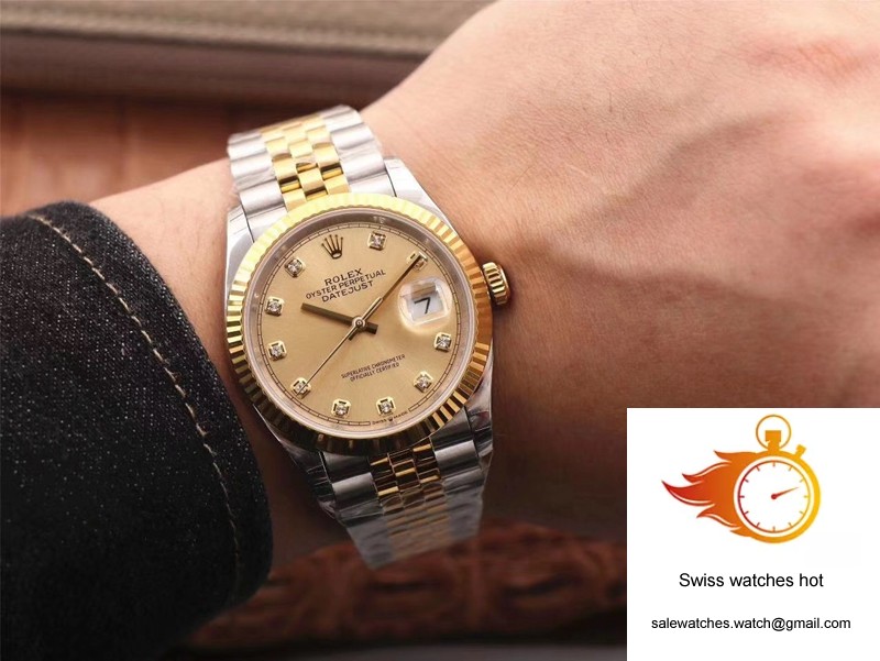 Rolex Datejust M126233-0017 EW Factory Champagne Dial 10 Rolex Datejust M126233-0017 EW Factory Champagne Dial 10