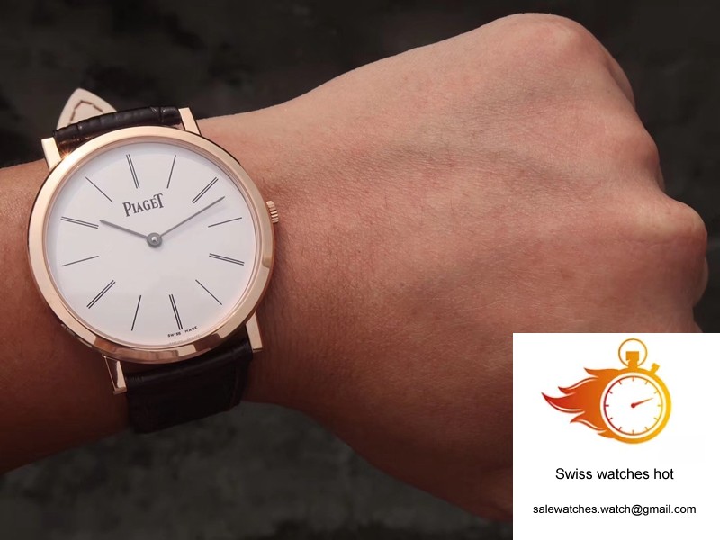 Piaget Altiplano Mecanique P10584 G0A31114 MKS Factory Rose Gold White Dial 10 Piaget Altiplano Mecanique P10584 G0A31114 MKS Factory Rose Gold White Dial 10