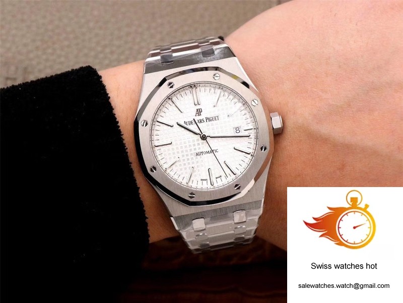 Audemars Piguet Royal Oak 15400ST.OO.1220ST.02 ZF Factory White Dial 10 Audemars Piguet Royal Oak 15400ST.OO.1220ST.02 ZF Factory White Dial 10