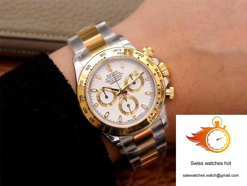 Rolex Daytona Cosmograph m116503-0001 Noob Factory White Dial 10 Rolex Daytona Cosmograph m116503-0001 Noob Factory White Dial 10