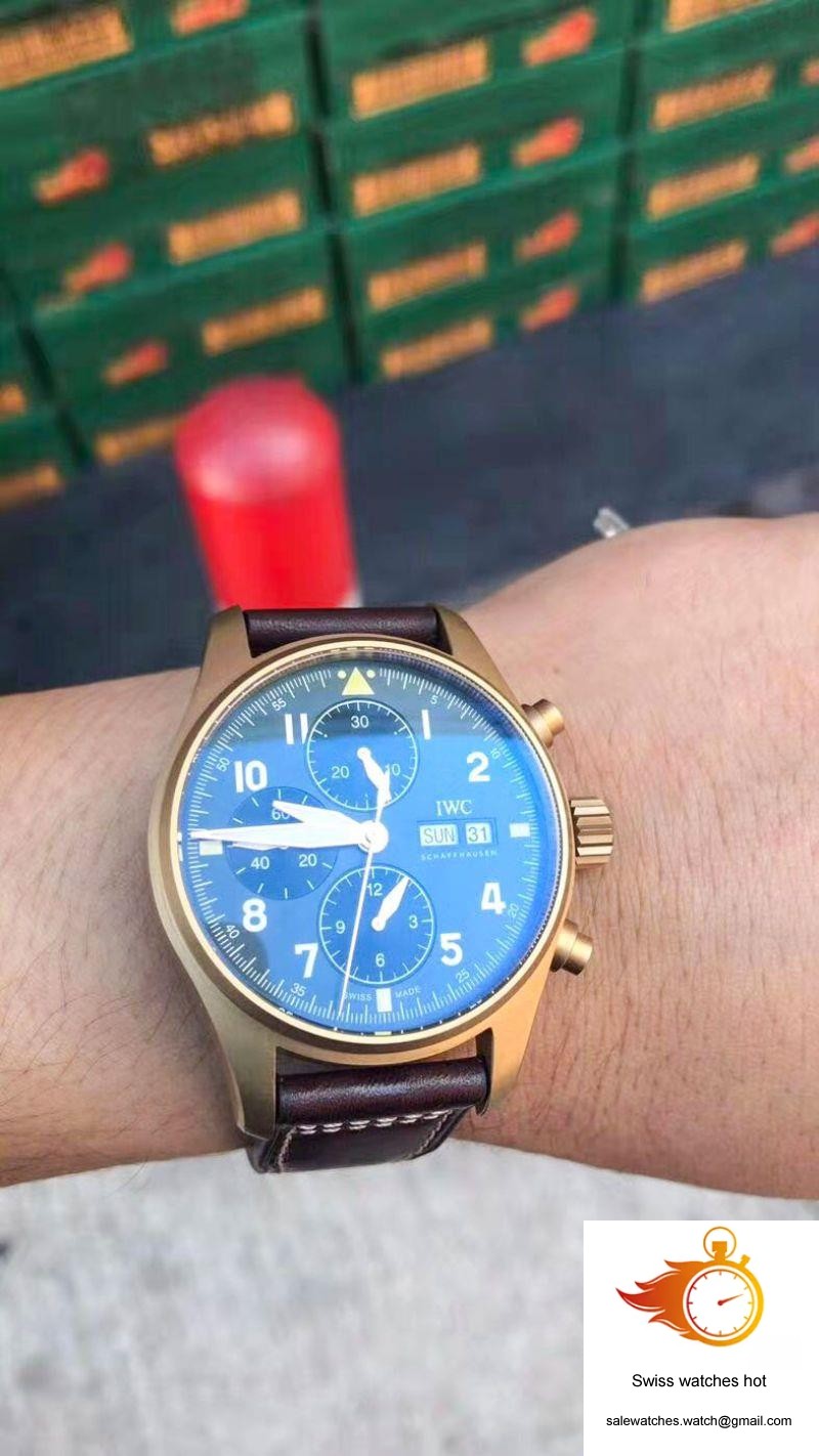 ZF Factory IWC Pilot's Watch Chronograph Spitfire IW387902 10 ZF Factory IWC Pilot's Watch Chronograph Spitfire IW387902 10