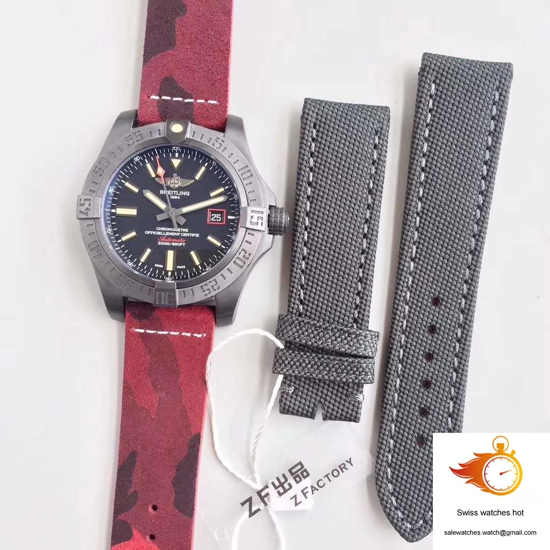 Breitling Avenger Blackbird V1731110/BD74/109W/M20BASA.1 GF Factory Black Dial 10 Breitling Avenger Blackbird V1731110/BD74/109W/M20BASA.1 GF Factory Black Dial 10