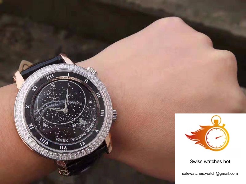 Patek Philippe Grand Complications Sky Moon Celestial 5102PR TW Factory Black Dial 10 Patek Philippe Grand Complications Sky Moon Celestial 5102PR TW Factory Black Dial 10