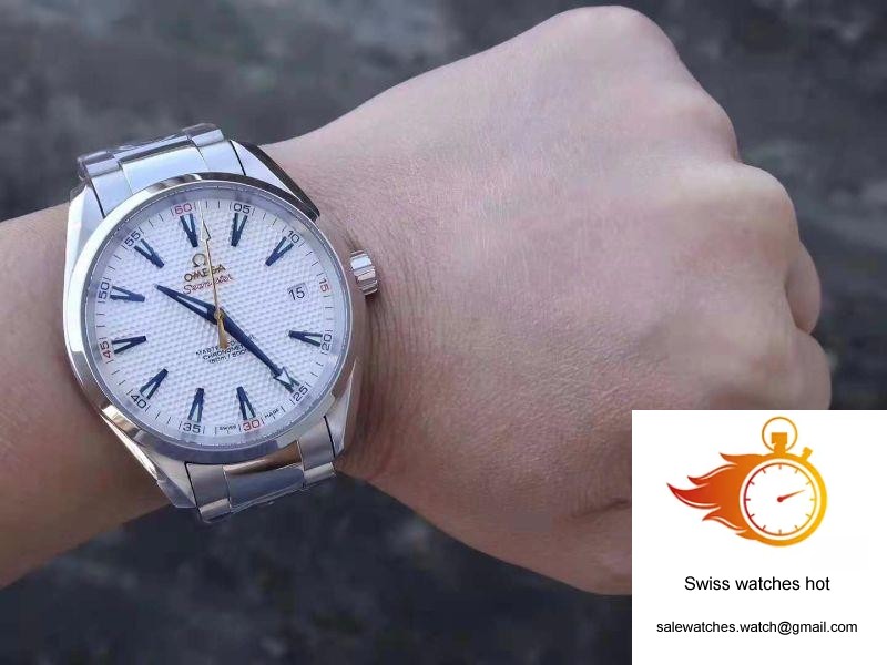 Omega Seamaster Aqua Terra 231.10.42.21.02.005 VS Factory White Dial 10 Omega Seamaster Aqua Terra 231.10.42.21.02.005 VS Factory White Dial 10