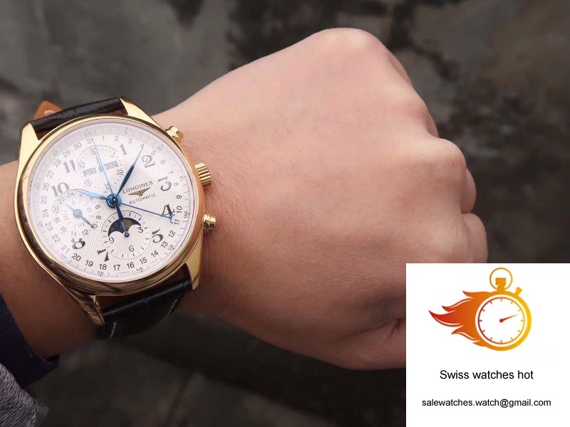 Longines Conquest Classic 18K Yellow Gold L27735787 GS Factory White Dial 10 Longines Conquest Classic 18K Yellow Gold L27735787 GS Factory White Dial 10