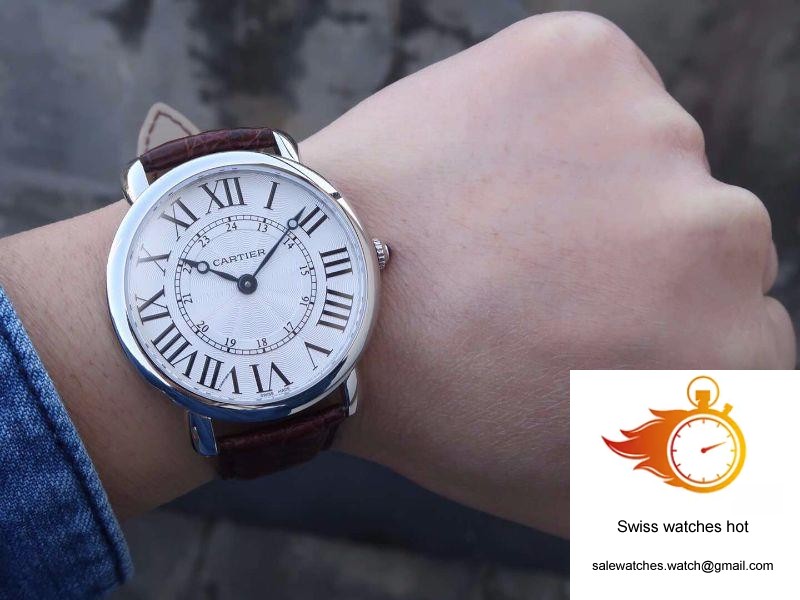 Cartier Ronde Louis 40MM TW Factory White Dial 10 Cartier Ronde Louis 40MM TW Factory White Dial 10