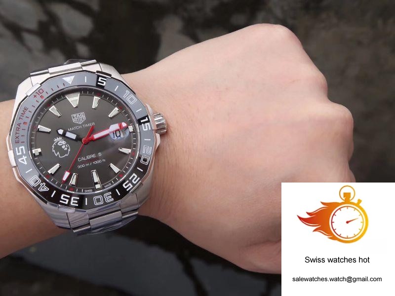 Tag Heuer Aquaracer Calibre 5 English Premier League Limited WAY201D.BA0927 Gray Dial 10 Tag Heuer Aquaracer Calibre 5 English Premier League Limited WAY201D.BA0927 Gray Dial 10