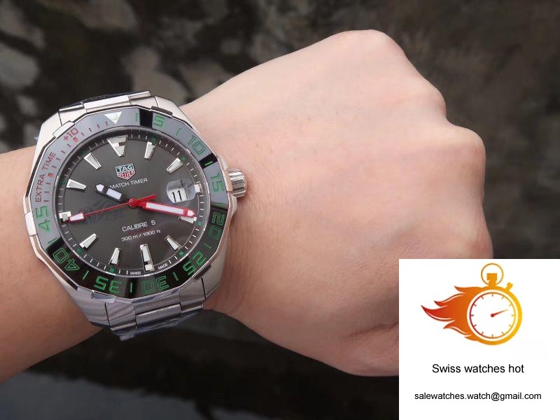Tag Heuer Aquaracer Calibre 5 Chinese Super League WAY201E.BA0927 Gray Dial 10 Tag Heuer Aquaracer Calibre 5 Chinese Super League WAY201E.BA0927 Gray Dial 10