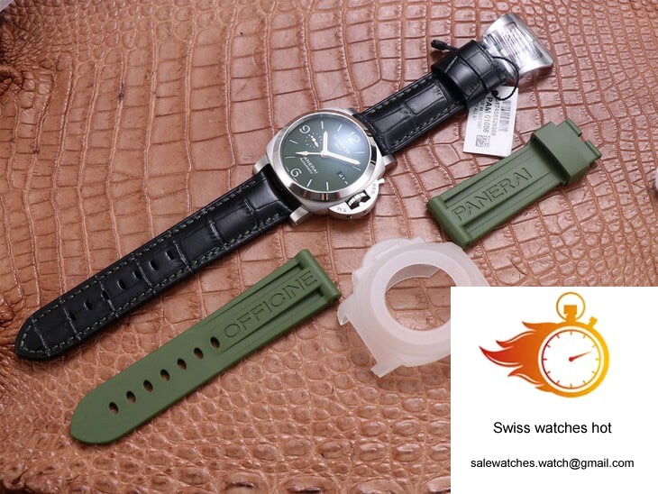 Panerai Luminor PAM1056 VS Factory Green Dial 10 Panerai Luminor PAM1056 VS Factory Green Dial 10