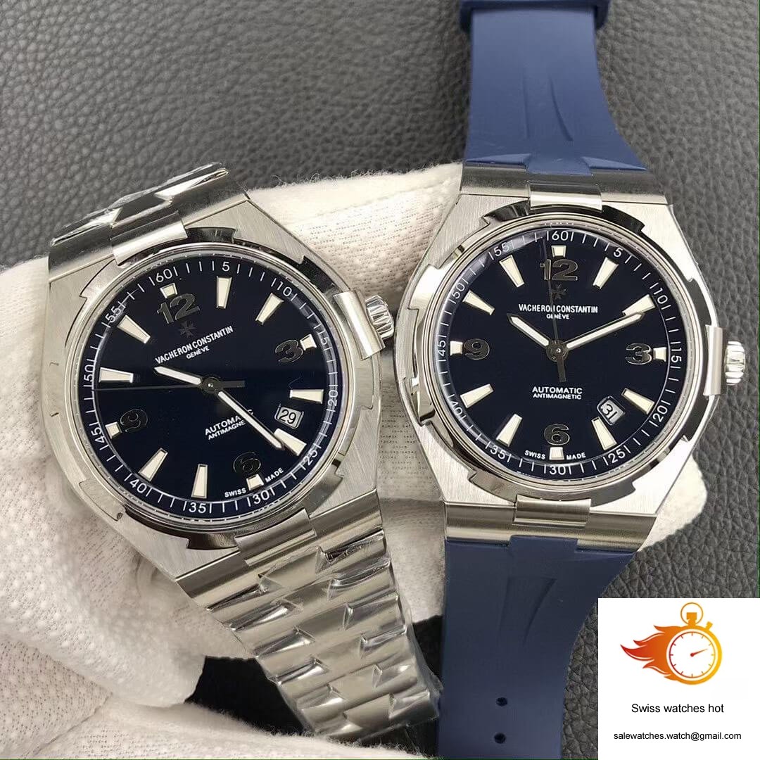 Vacheron Constantin Overseas 47040 8F Factory Blue Rubber Strap 10 Vacheron Constantin Overseas 47040 8F Factory Blue Rubber Strap 10