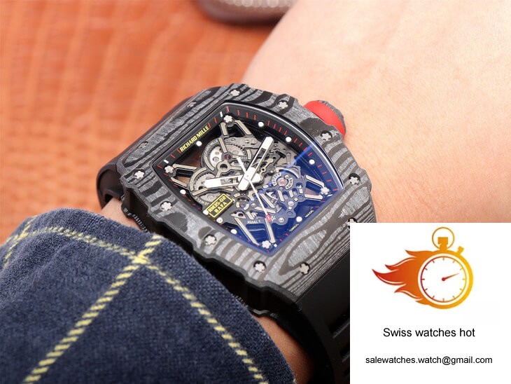Richard Mille RM35-02 ZF Factory Carbon Fiber Case 10 Richard Mille RM35-02 ZF Factory Carbon Fiber Case 10