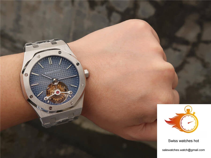 Audemars Piguet Royal Oak Tourbillon Extra Thin 26510IP.OO.1220IP.01 R8 Factory Blue Gradient Dial 10 Audemars Piguet Royal Oak Tourbillon Extra Thin 26510IP.OO.1220IP.01 R8 Factory Blue Gradient Dial 10