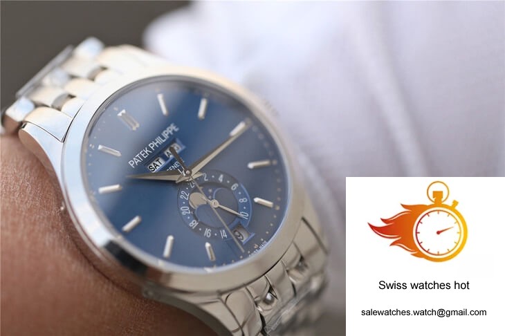 Patek Philippe Complications 5396/1G-001 KM Factory Steel Strap Blue Dial 10 Patek Philippe Complications 5396/1G-001 KM Factory Steel Strap Blue Dial 10