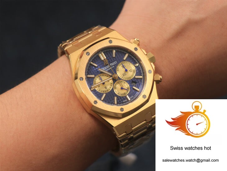 Audemars Piguet Royal Oak Chronograph 26331BA.OO.1220BA.01 OM Factory Blue Dial 10 Audemars Piguet Royal Oak Chronograph 26331BA.OO.1220BA.01 OM Factory Blue Dial 10