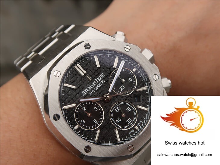 Audemars Piguet Royal Oak Chronograph 26320ST.OO.1220ST.01 OM Factory Black Dial 10 Audemars Piguet Royal Oak Chronograph 26320ST.OO.1220ST.01 OM Factory Black Dial 10