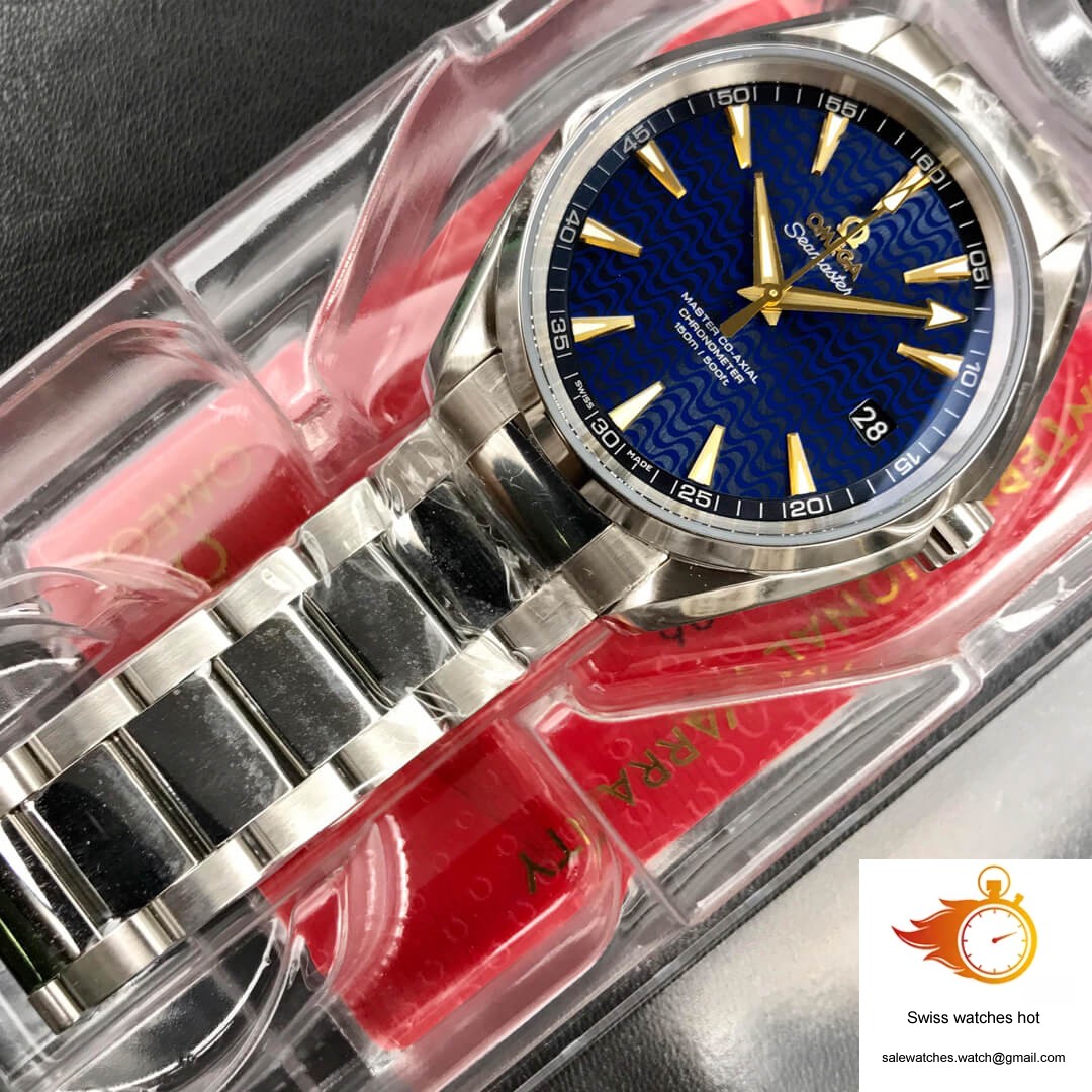 Omega Seamaster Aqua Terra 150M Rio Olympic Special Edition VS Factory Blue Dial 10 Omega Seamaster Aqua Terra 150M Rio Olympic Special Edition VS Factory Blue Dial 10