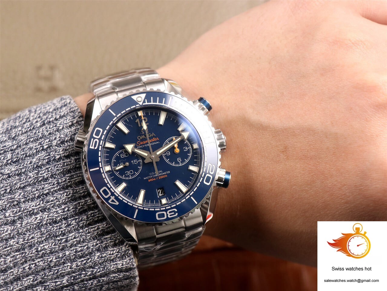 Omega Seamaster Ocean Universe 600M 215.30.46.51.03.001 OM Factory V3 Blue Dial 10 Omega Seamaster Ocean Universe 600M 215.30.46.51.03.001 OM Factory V3 Blue Dial 10