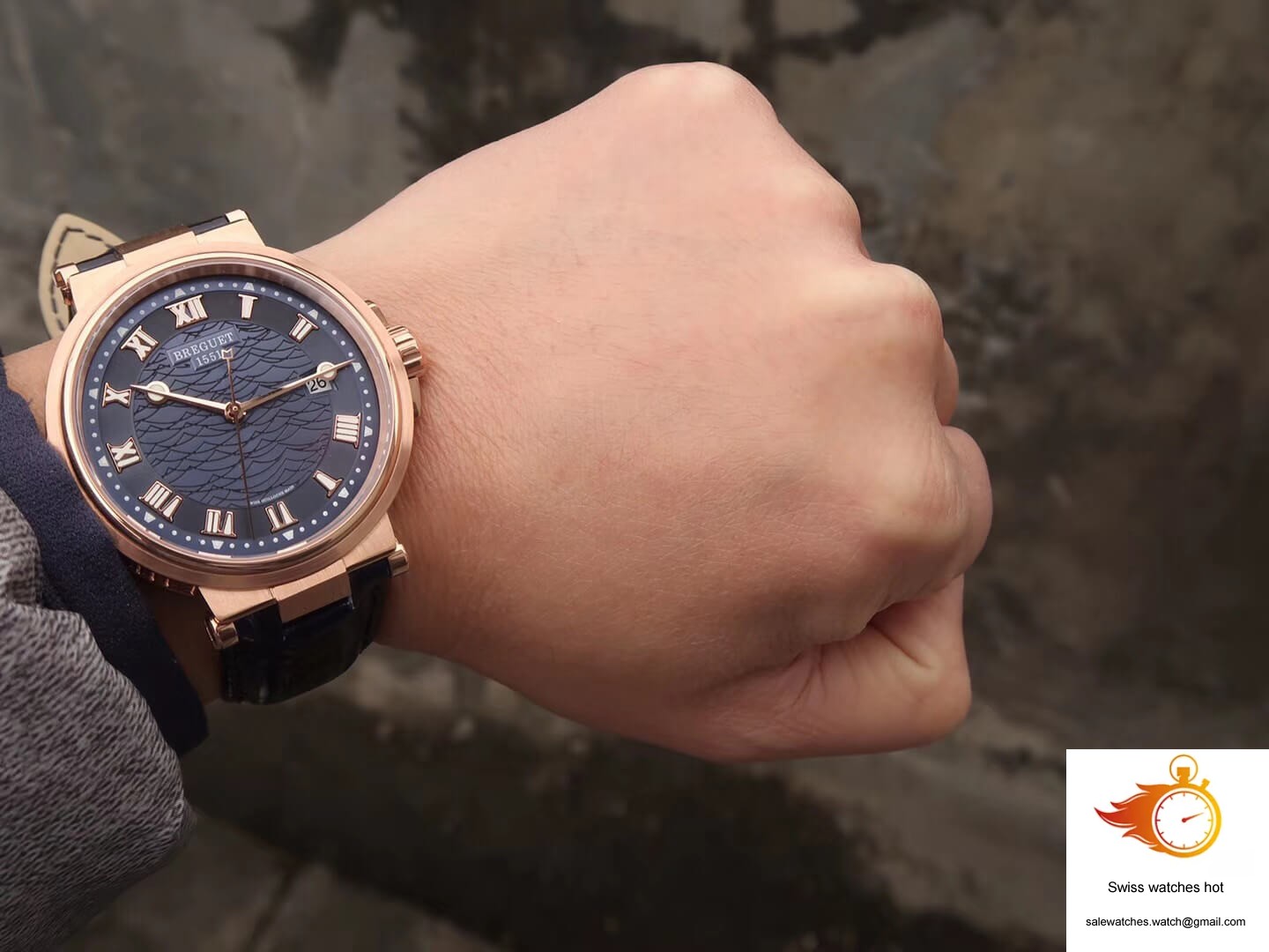Breguet Marine 5517 V9 Factory Rose Gold Blue Dial 10 Breguet Marine 5517 V9 Factory Rose Gold Blue Dial 10