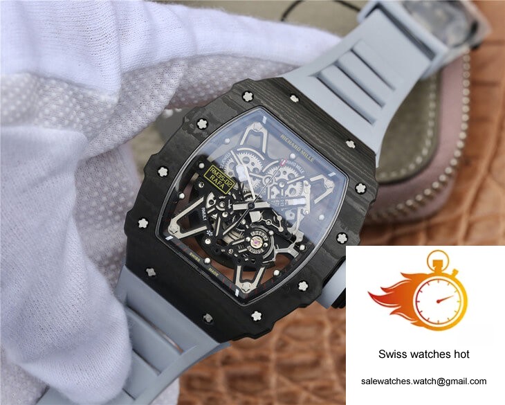 Richard Mille RM-035 KV Factory Black Carbon Fiber 10 Richard Mille RM-035 KV Factory Black Carbon Fiber 10
