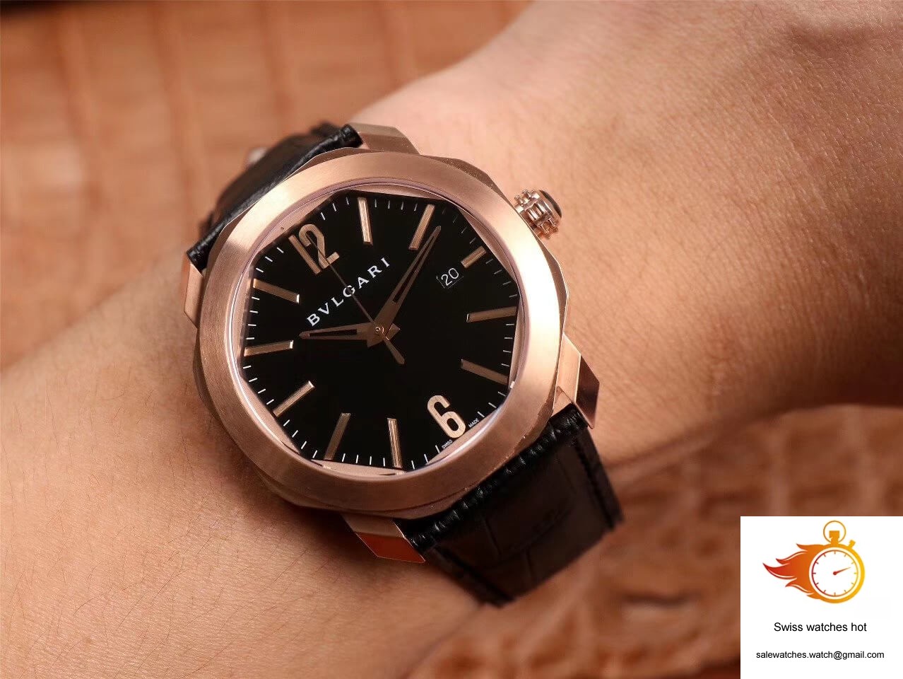 Bvlgari Octo 101963 BGOP41BGLD BV Factory Black Dial 10 Bvlgari Octo 101963 BGOP41BGLD BV Factory Black Dial 10