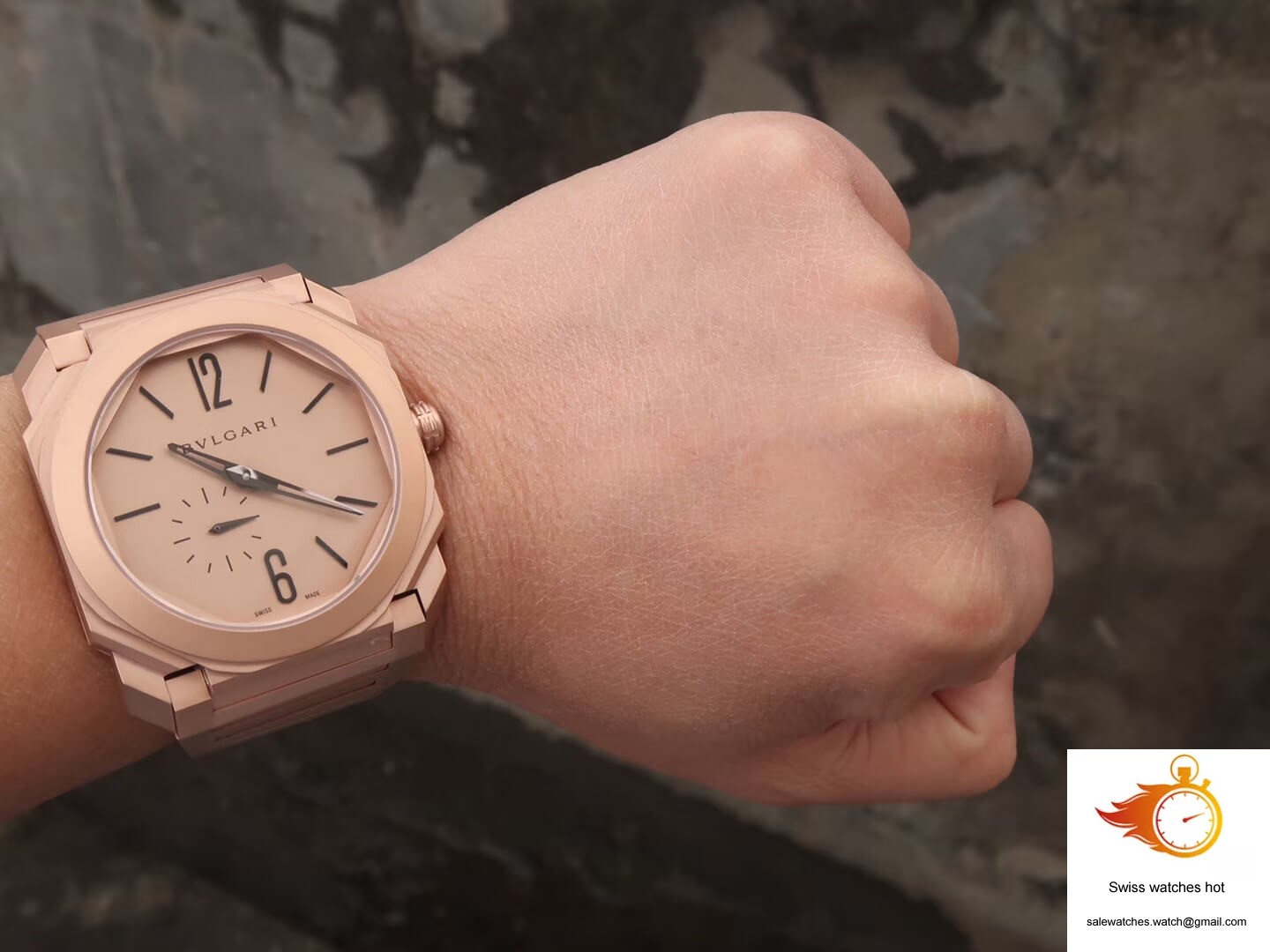 Bvlgari Octo Finissimo 102912 BV Factory Rose Gold Dial 10 Bvlgari Octo Finissimo 102912 BV Factory Rose Gold Dial 10