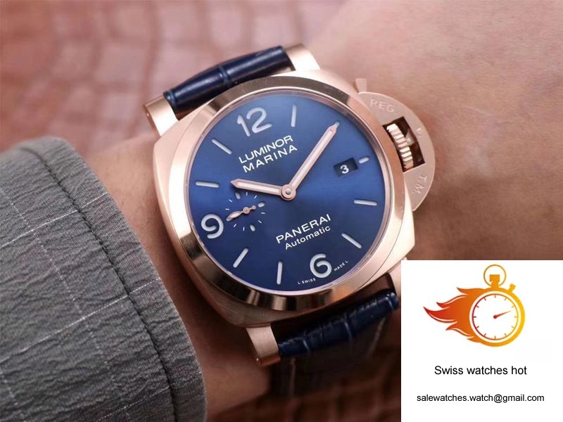 Panerai Luminor Marina Goldtech PAM01112 VS Factory Blue Dial 10 Panerai Luminor Marina Goldtech PAM01112 VS Factory Blue Dial 10