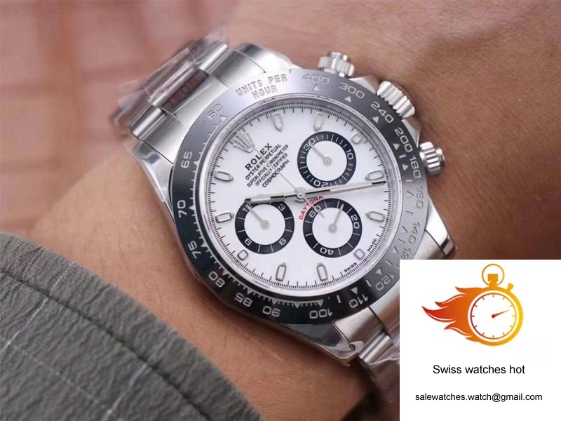 Rolex Cosmograph Daytona M116500LN-0001 Noob Factory 4130 Movement 10 Rolex Cosmograph Daytona M116500LN-0001 Noob Factory 4130 Movement 10