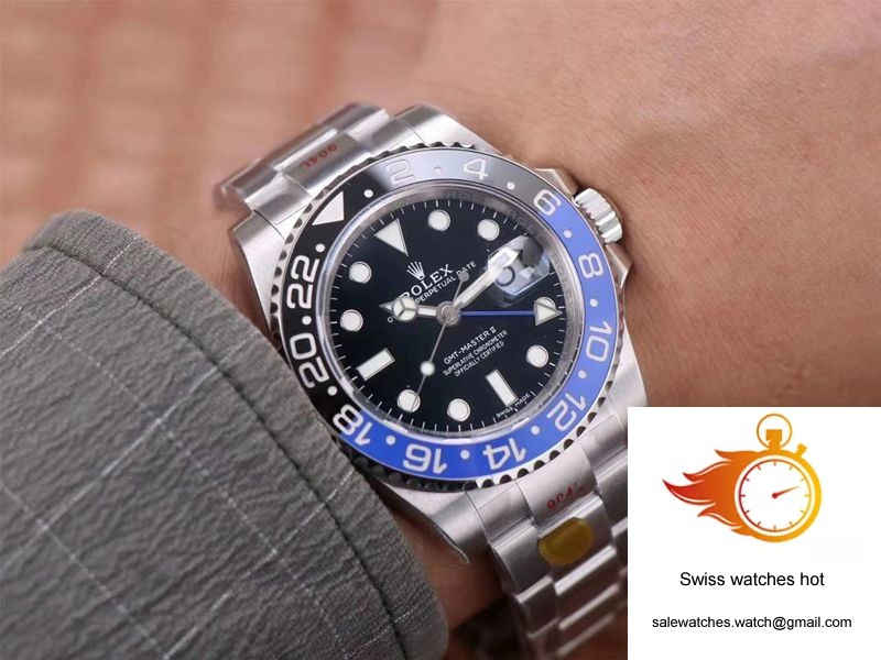 Rolex GMT Master II 116710BLNR-78200 Noob Factory V11 Blue Needle 10 Rolex GMT Master II 116710BLNR-78200 Noob Factory V11 Blue Needle 10