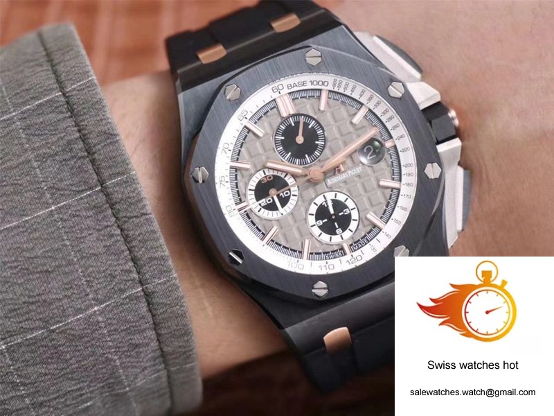 Audemars Piguet Royal Oak Offshore 26415CE.OO.A002CA.01 Chronograph JF Factory Black Ceramic 10 Audemars Piguet Royal Oak Offshore 26415CE.OO.A002CA.01 Chronograph JF Factory Black Ceramic 10