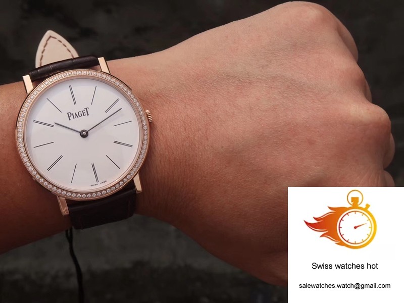 Piaget Altiplano Mecanique P10584 G0A36125 MKS Factory Rose Gold Diamond Bezel 10 Piaget Altiplano Mecanique P10584 G0A36125 MKS Factory Rose Gold Diamond Bezel 10