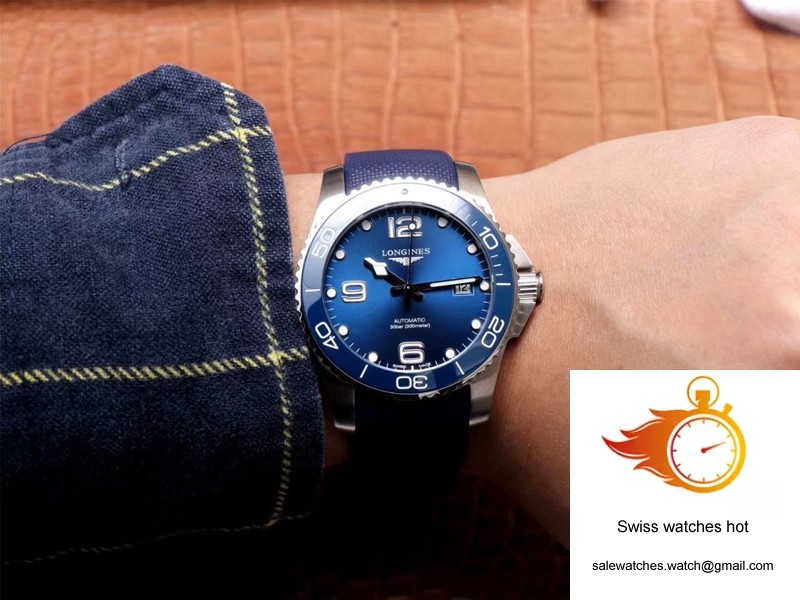Longines Concas L3.781.4.96.9 ZF Factory Blue Dial 10 Longines Concas L3.781.4.96.9 ZF Factory Blue Dial 10