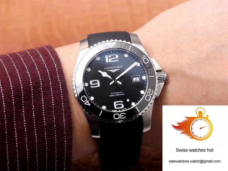 Longines Concas L3.781.4.56.9 ZF Factory Black Dial 10 Longines Concas L3.781.4.56.9 ZF Factory Black Dial 10